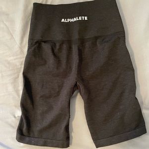 Alphalete Amplify Biker Short - Small, Black
